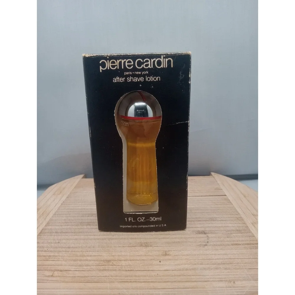 Pierre Cardin for Men After Shave Lotion – 1oz Splash – New Box Has Wear Vintage